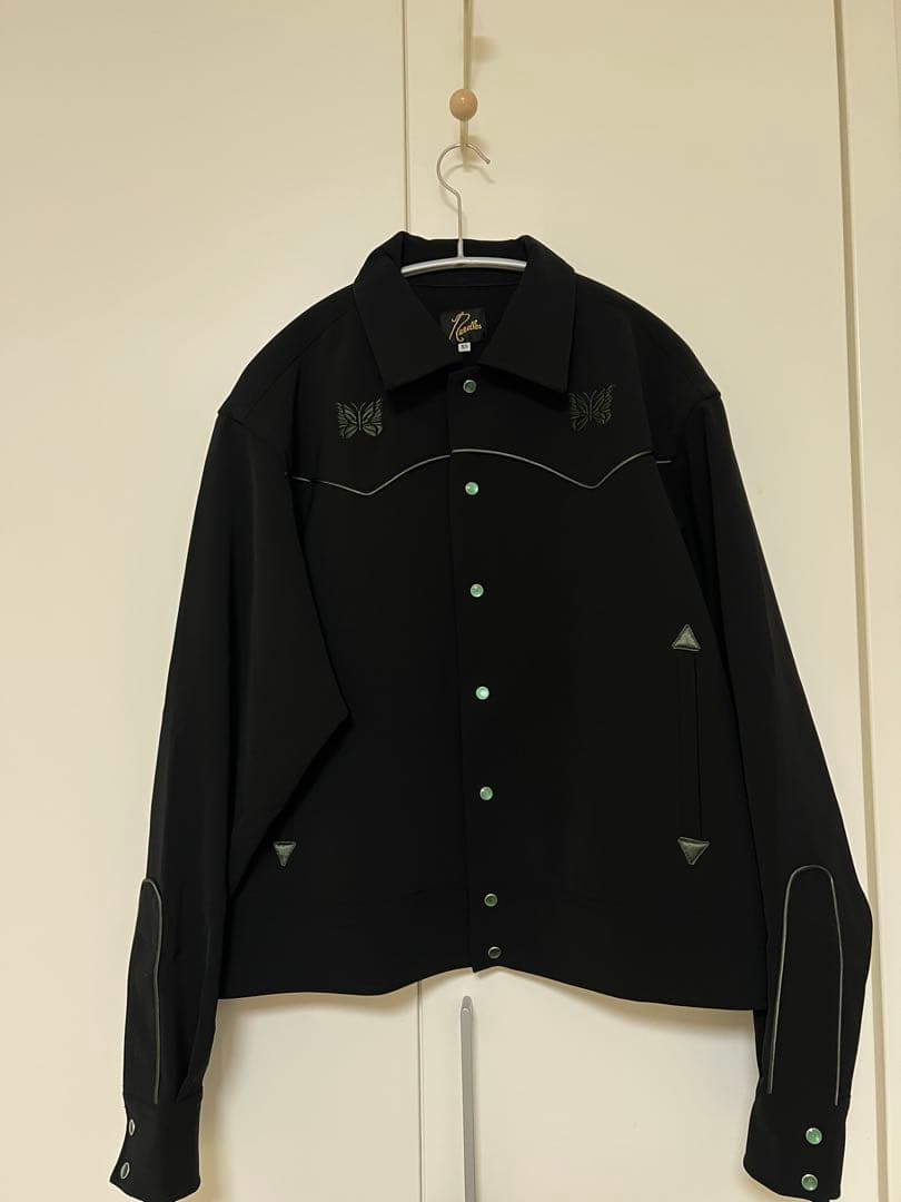 Needles ブラック ジャケット Piping Cowboy XS