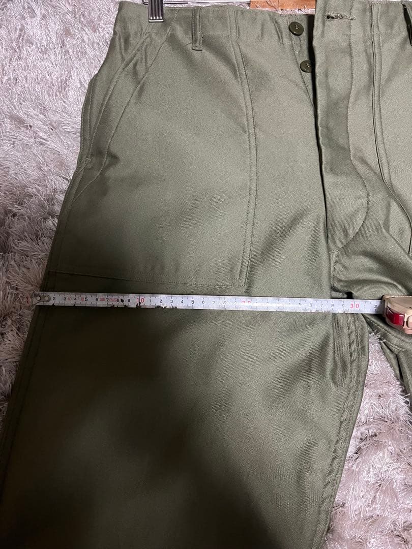 パンツ INTERIM GIZA BACK SATIN BAKER PANTS