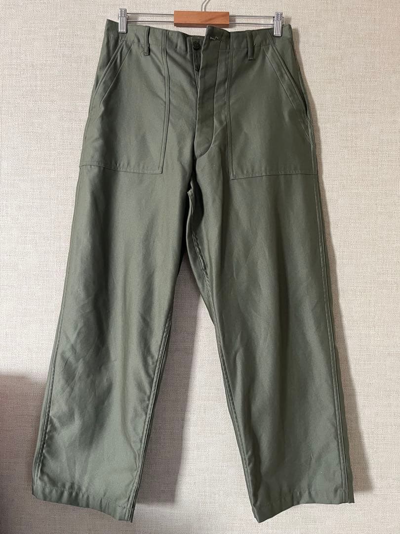 パンツ INTERIM GIZA BACK SATIN BAKER PANTS