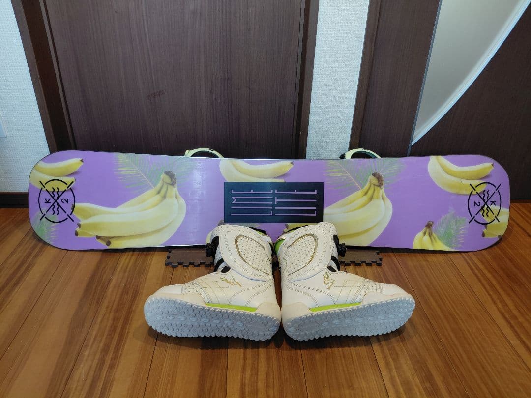 希少❗BANANA❗K2 LIMELITE レディース スノーボードフルセット❤