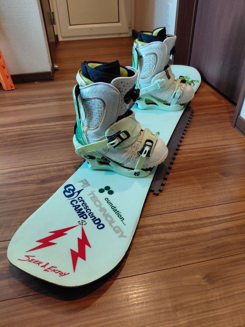 希少❗BANANA❗K2 LIMELITE レディース スノーボードフルセット❤