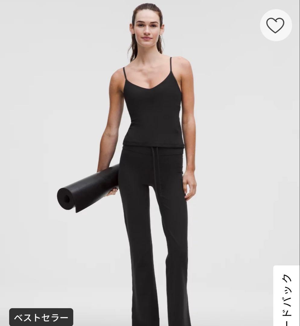 ルルレモン ハイライズブーツカットパンツ