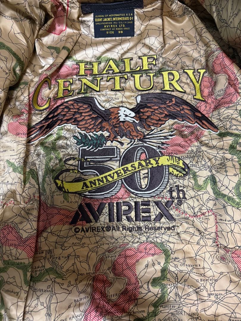 《50th Anniversary》 AVIREX G1 トップガン 38