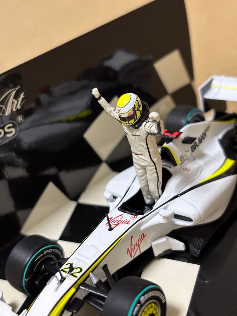 ミニチャンプス F1 1/43 ブラウン バトン オーストラリアGP
