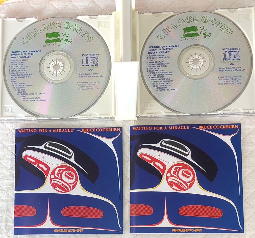 2CD！Bruce Cockburn/WAITING FOR A MIRACLE