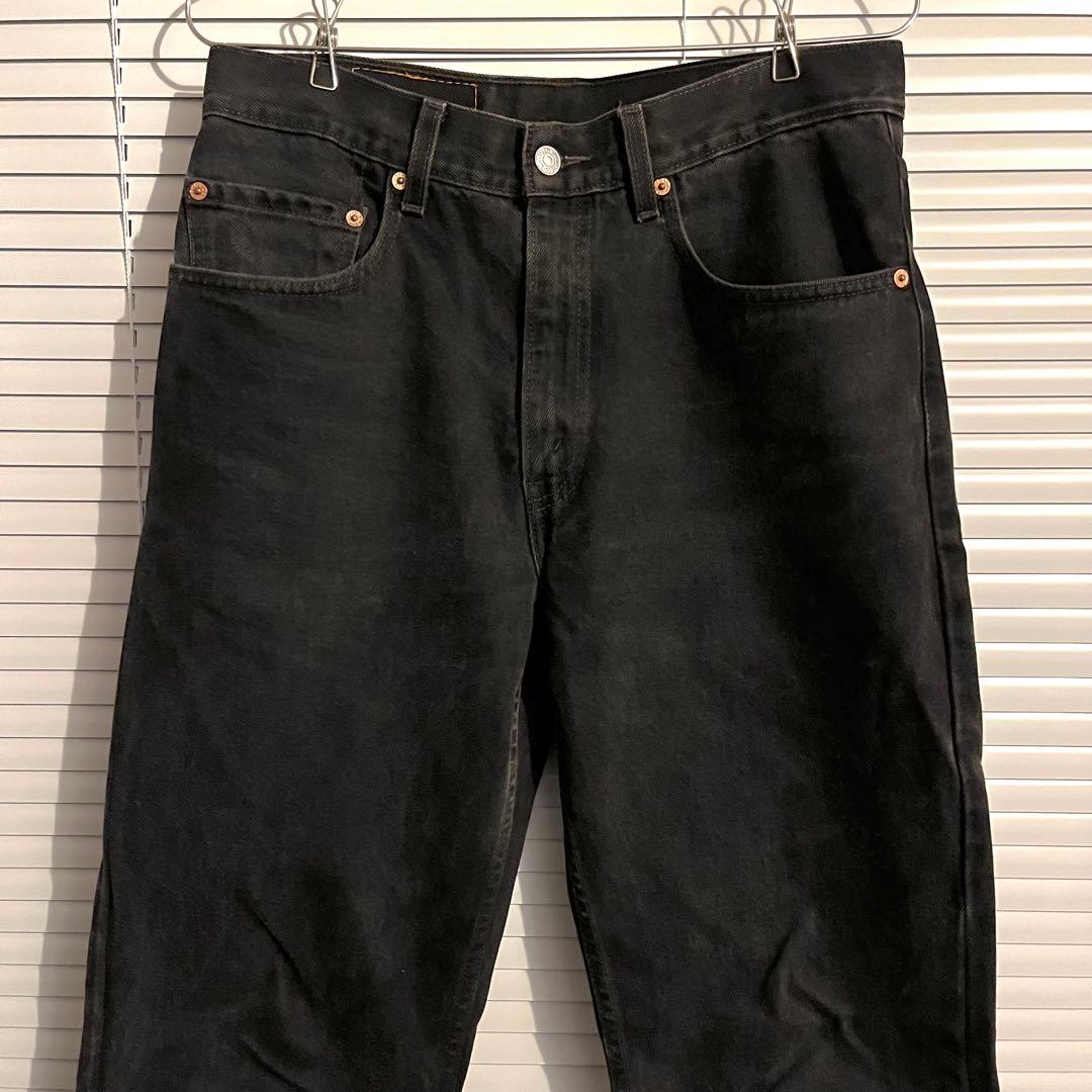 USA製 90s Levi's リーバイス 505 後染め ブラック W32
