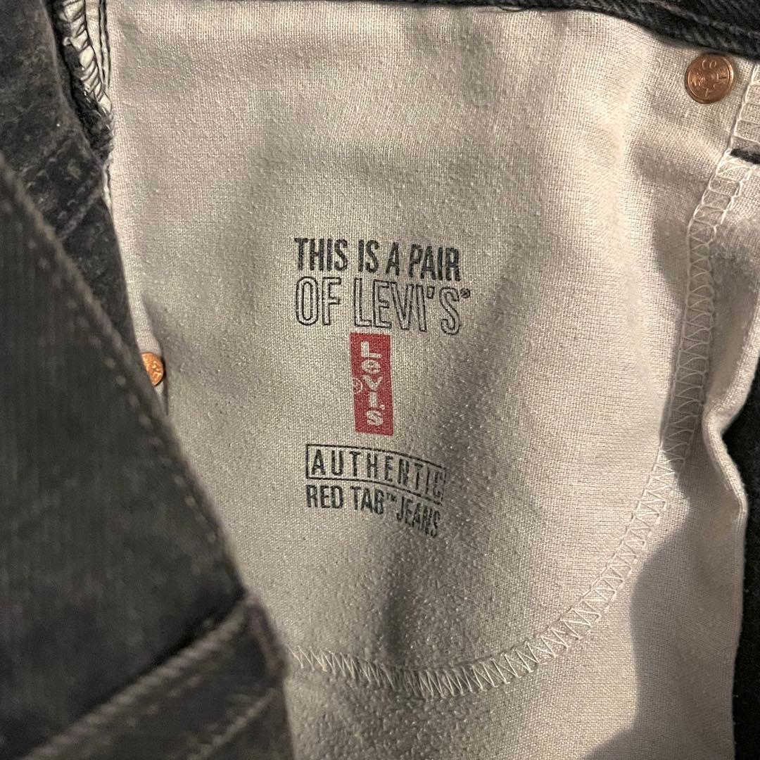 USA製 90s Levi's リーバイス 505 後染め ブラック W32