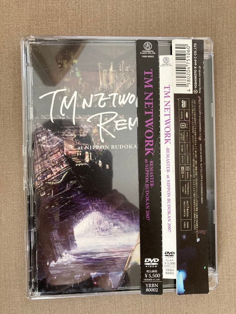 TM NETWORK　REMASTER　DVD　入手困難　ステッカー　TMN