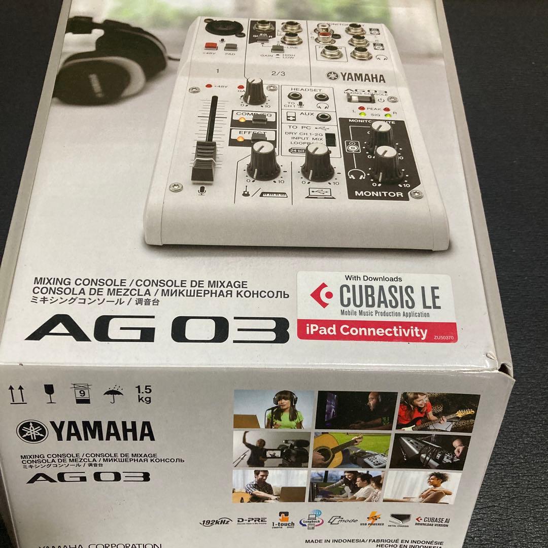 Yamaha AG03 ミキシングコンソール