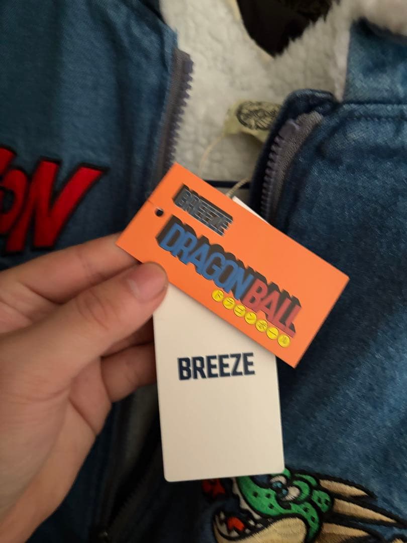 ドラゴンボール デニムボアジャケット BREEZE