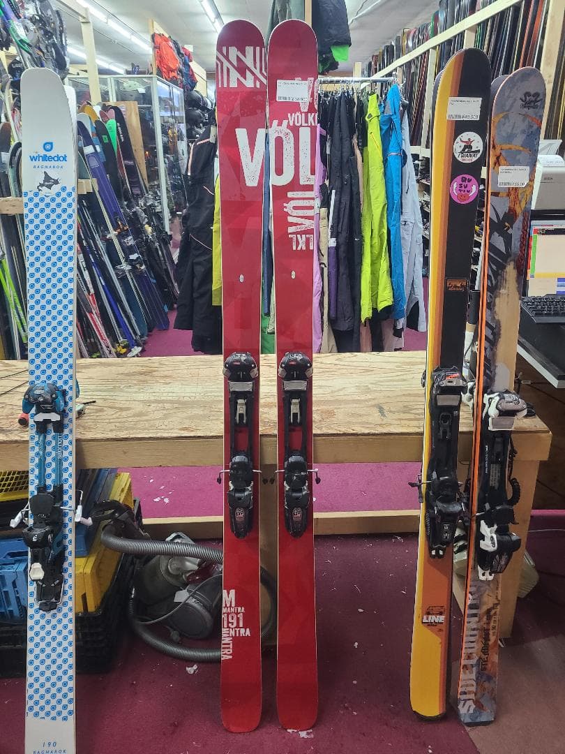 スキー 191cm Volkl Mantra + L Marker Duke 16