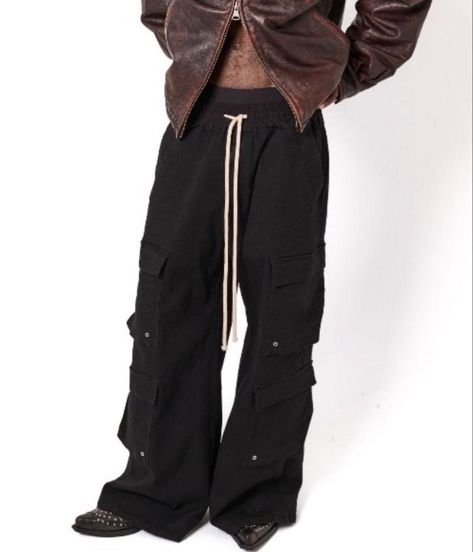パンツ DankeSchon ST TWILL FLARE CARGO PANTS