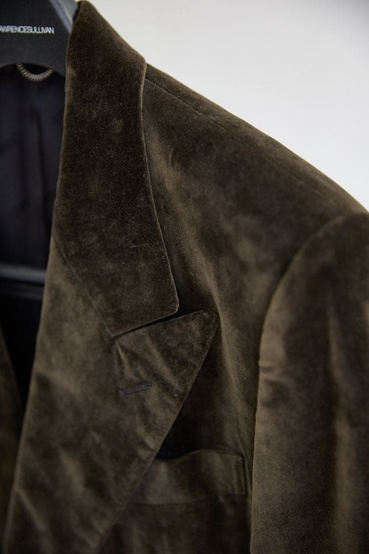JOHN LAWRENCE SULLIVAN 19aw セットアップ　ベルベット
