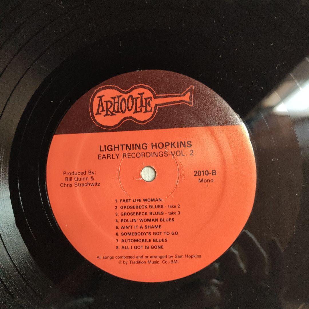 洋楽 Lightning Hopkins Early Recordings Vol.2