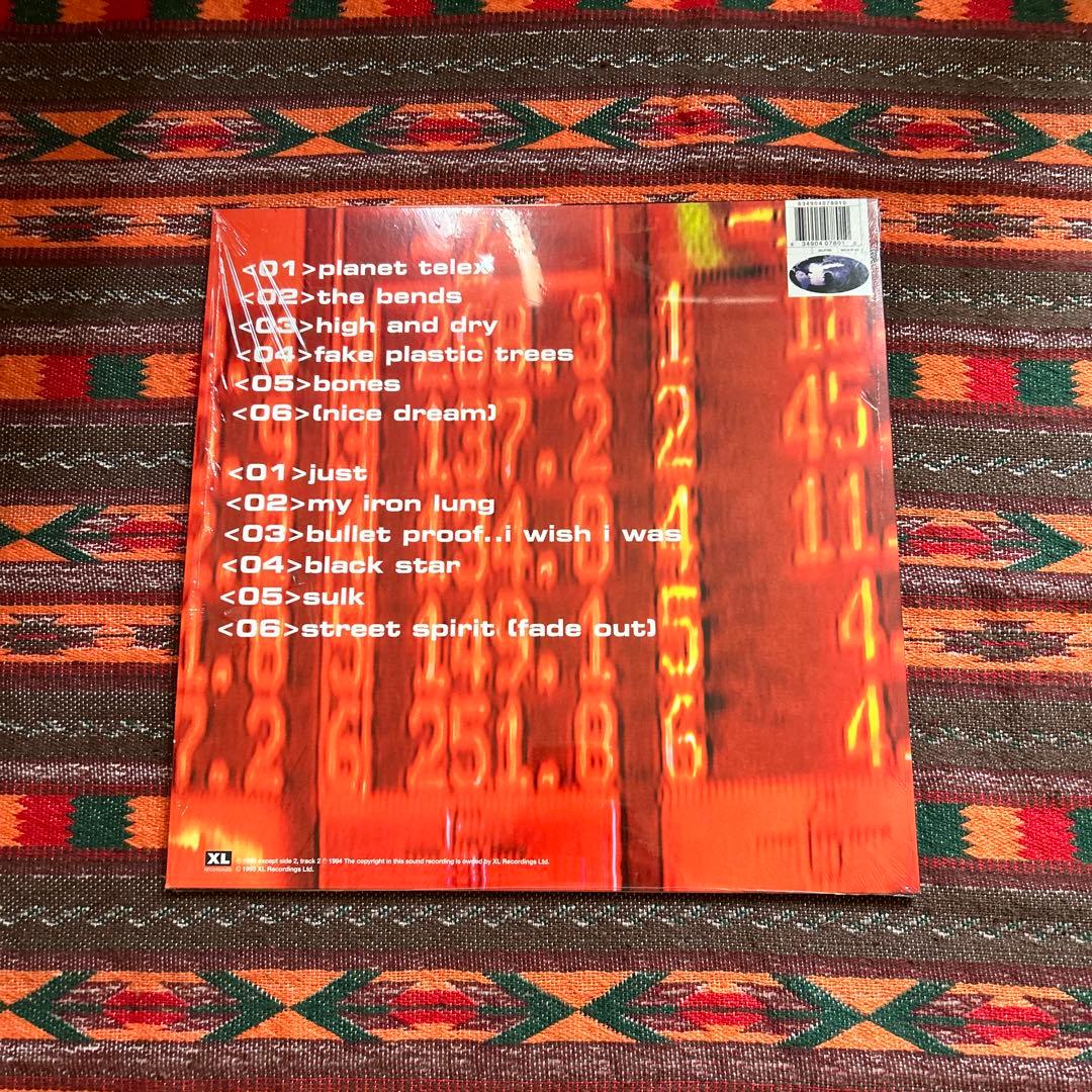 洋楽 Radiohead the bends LP