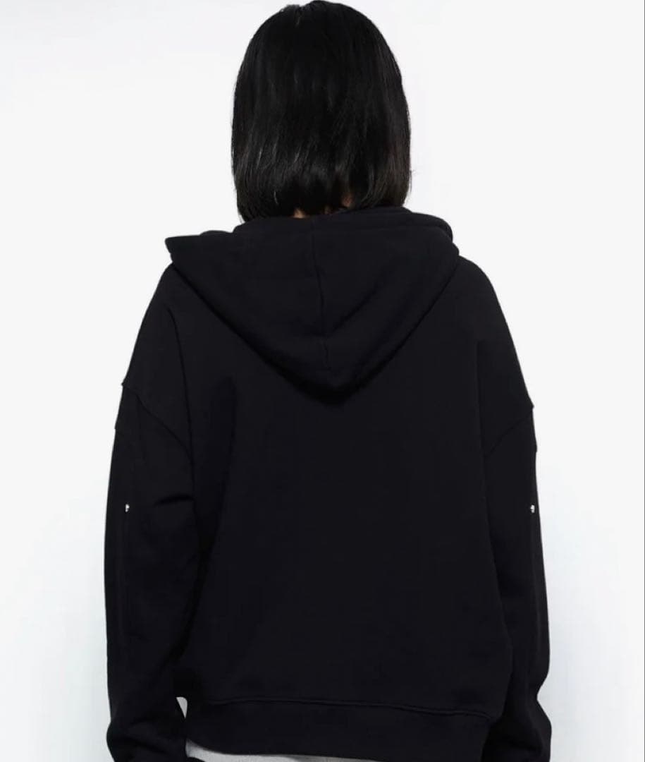 トップス The Red Thread w zip hoodie long black