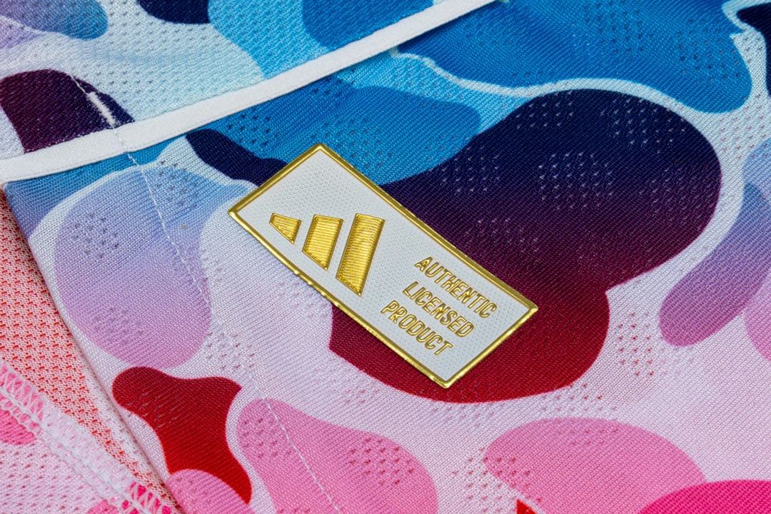 完売⭐︎BAPE X ADIDAS FB JERSEY TOP xl