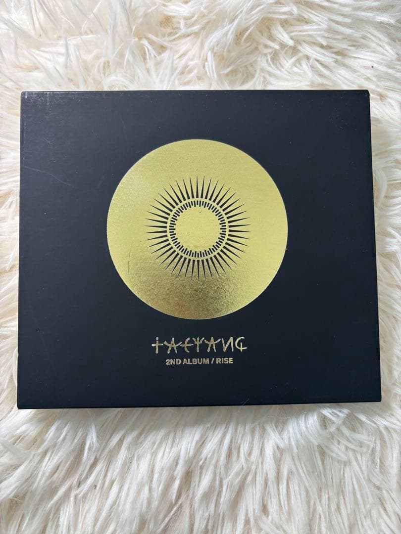 TAEYANG 2ND ALBUM RISE 韓国版 数量限定