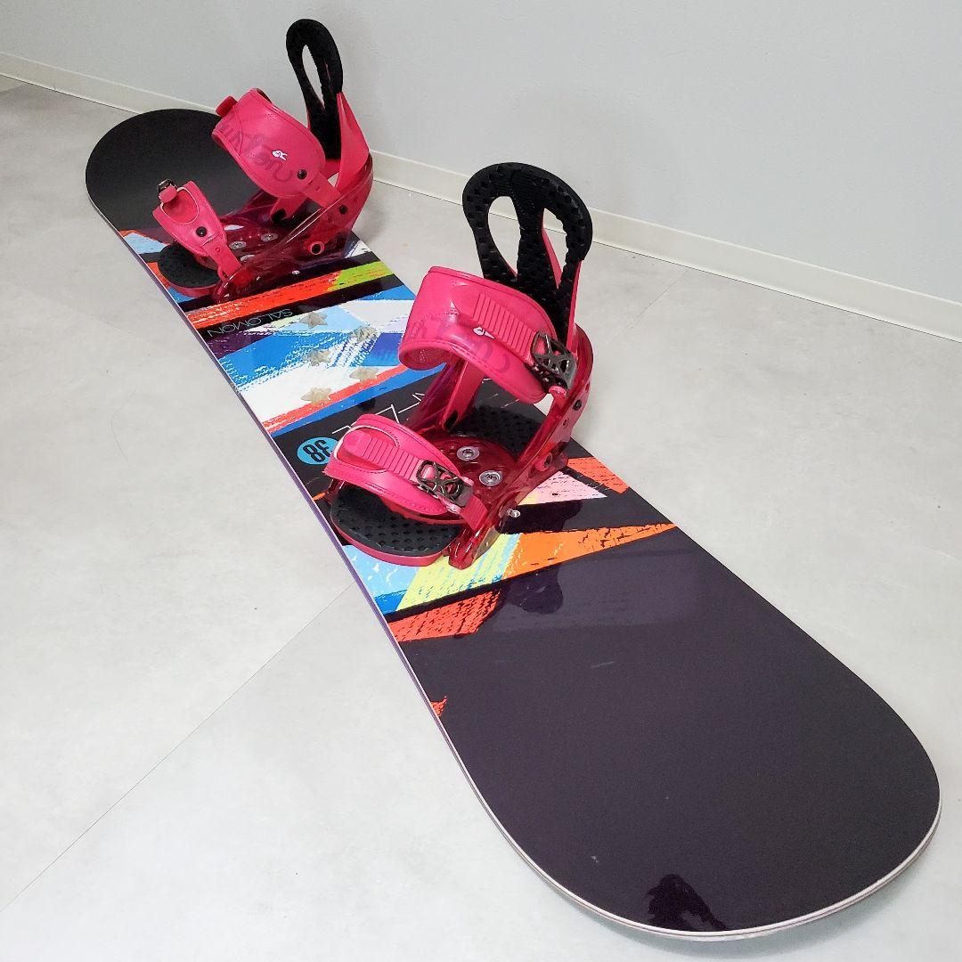 【即滑走OK】SALOMON×BURTON レディース スノボ2点 138cm