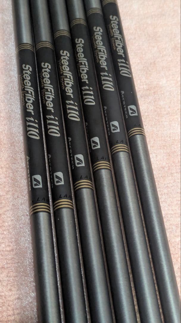 SteelFiber スチールファイバー BLACKLABEL i110 6本