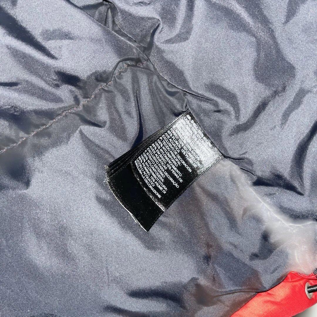THE NORTH FACE ダウンベスト レッド/ブラック US規格 L