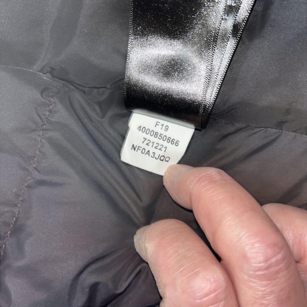 THE NORTH FACE ダウンベスト レッド/ブラック US規格 L