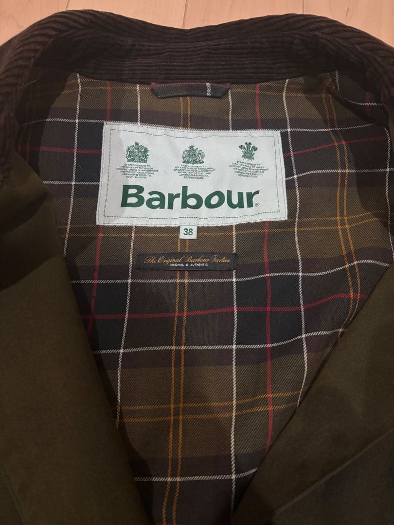 BarbourバブアーMWX1889 HAYDON WAX JACKETヘイドン