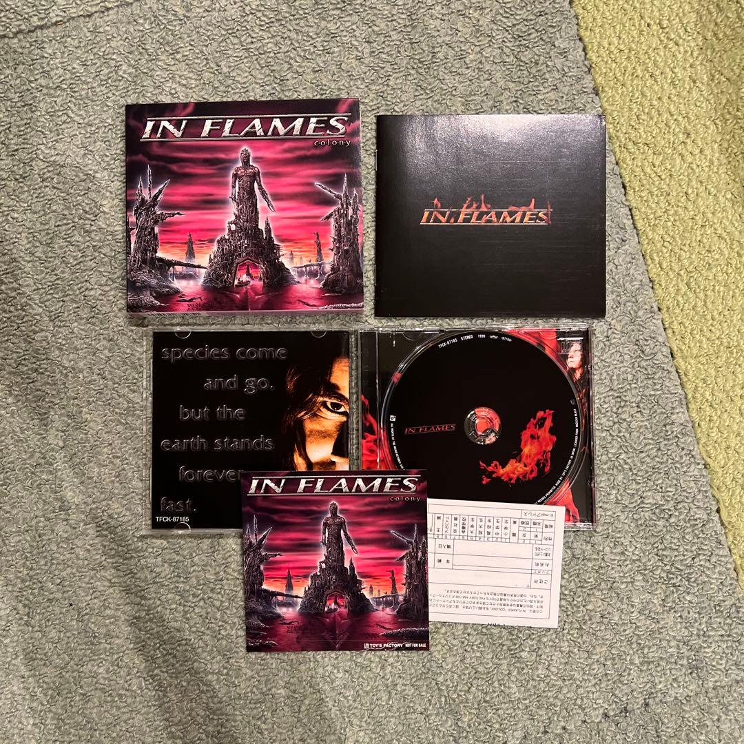 IN FLAMES 国内初回盤含むアルバム９枚セット