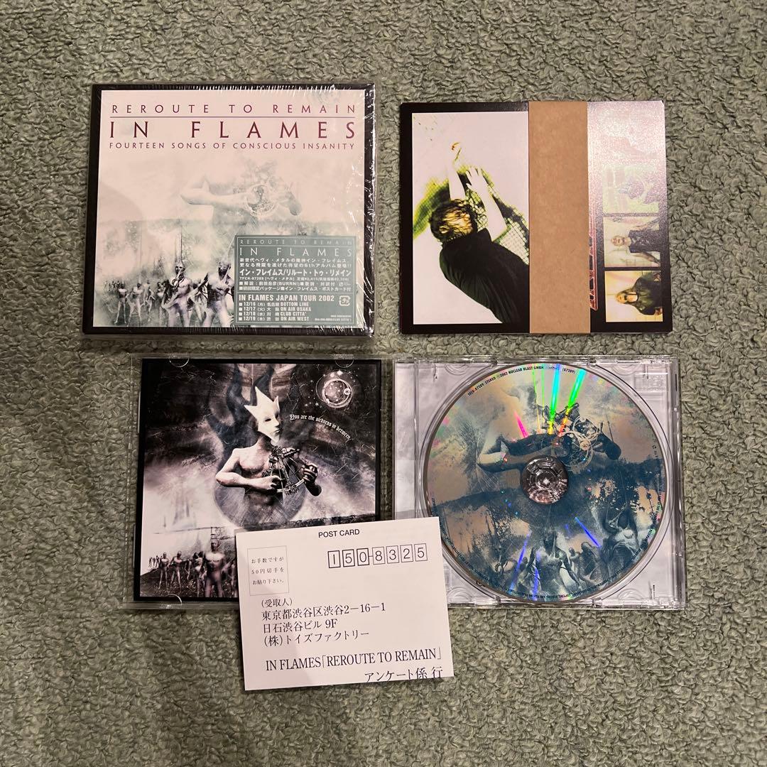 IN FLAMES 国内初回盤含むアルバム９枚セット