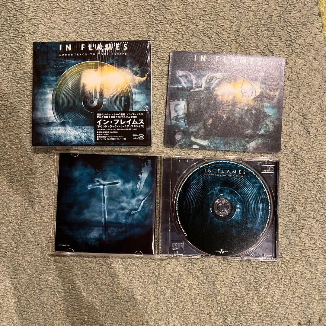IN FLAMES 国内初回盤含むアルバム９枚セット