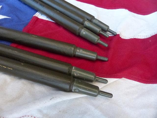 1968” 米軍実物 ナム戦 デッド!　テントポール　6本セット 軍幕 280