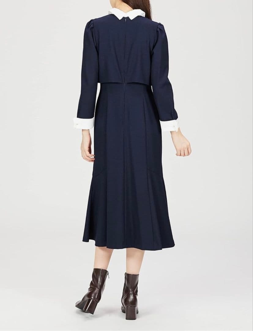 JILL by JILL STUART レイヤード風襟付ワンピース