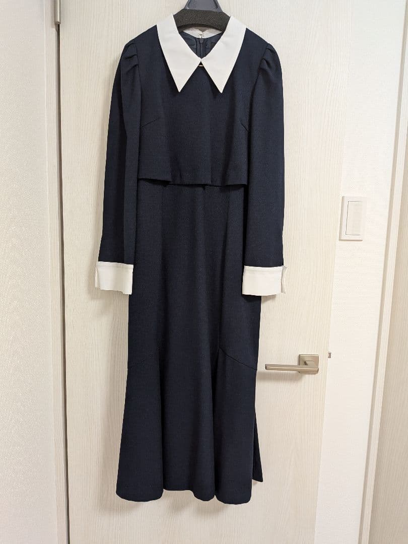 JILL by JILL STUART レイヤード風襟付ワンピース