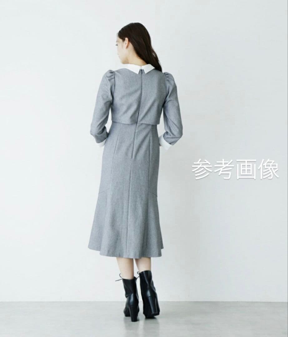 JILL by JILL STUART レイヤード風襟付ワンピース