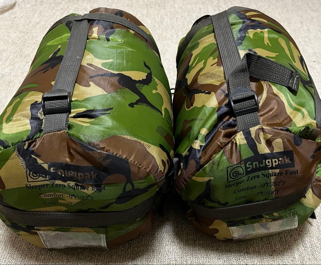 Snugpak スナグパック スリーピングバッグ　マリナー 2個セット