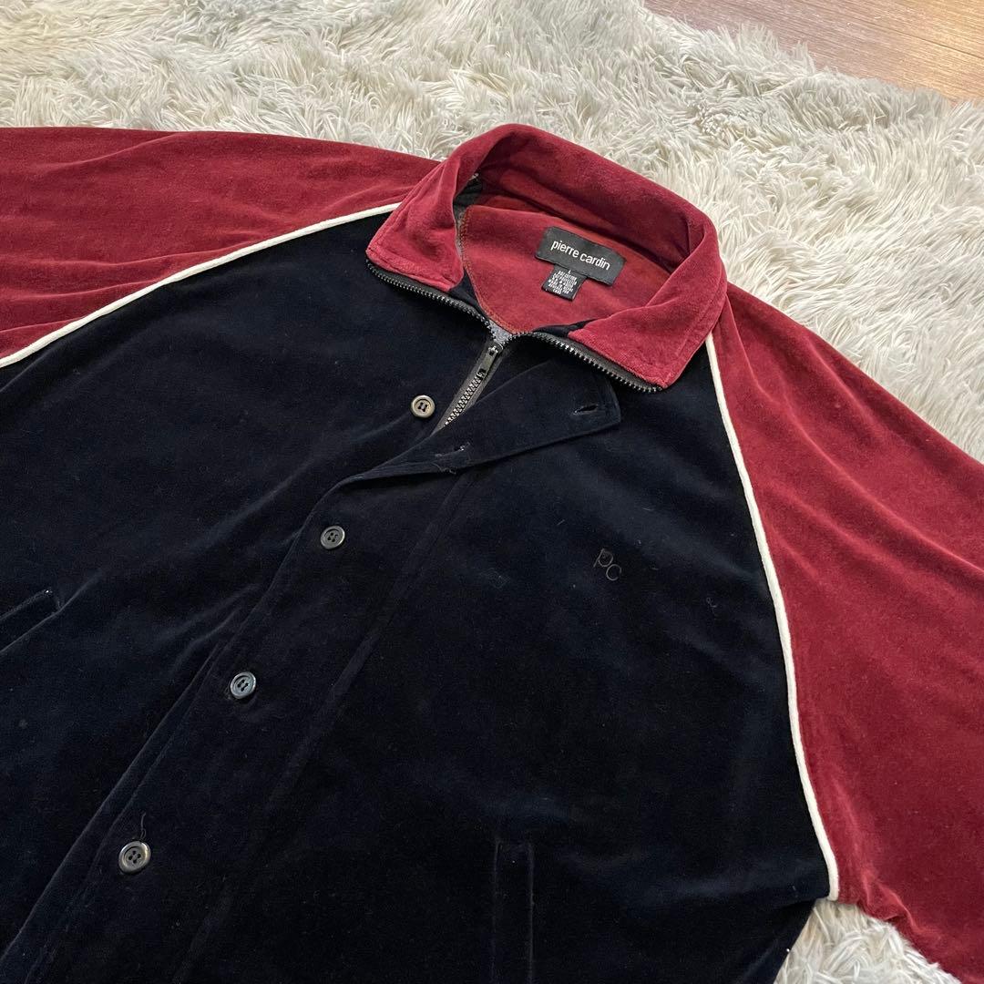 Pierre Cardin ベロアジャケット Lサイズ 古着 ビンテージ