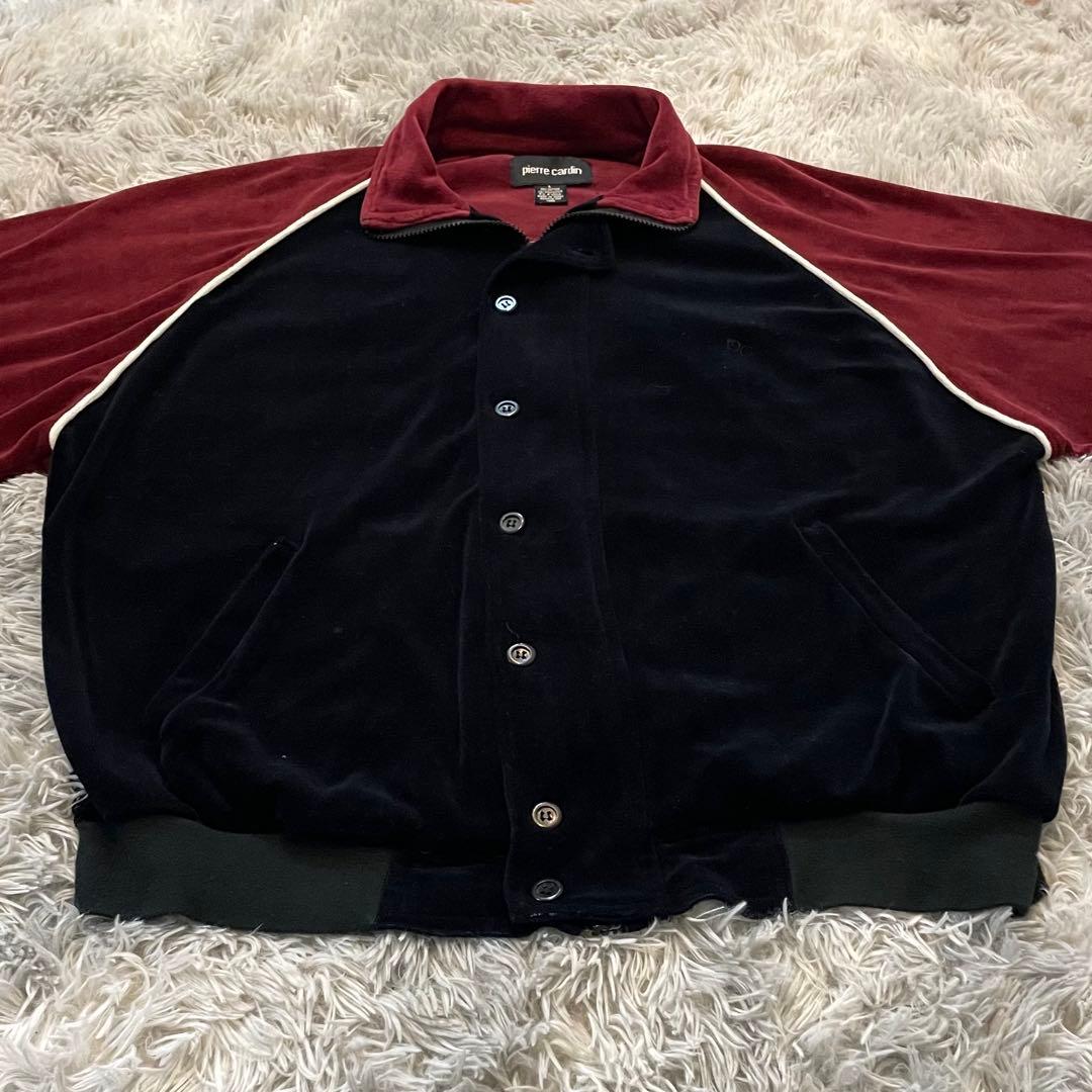 Pierre Cardin ベロアジャケット Lサイズ 古着 ビンテージ