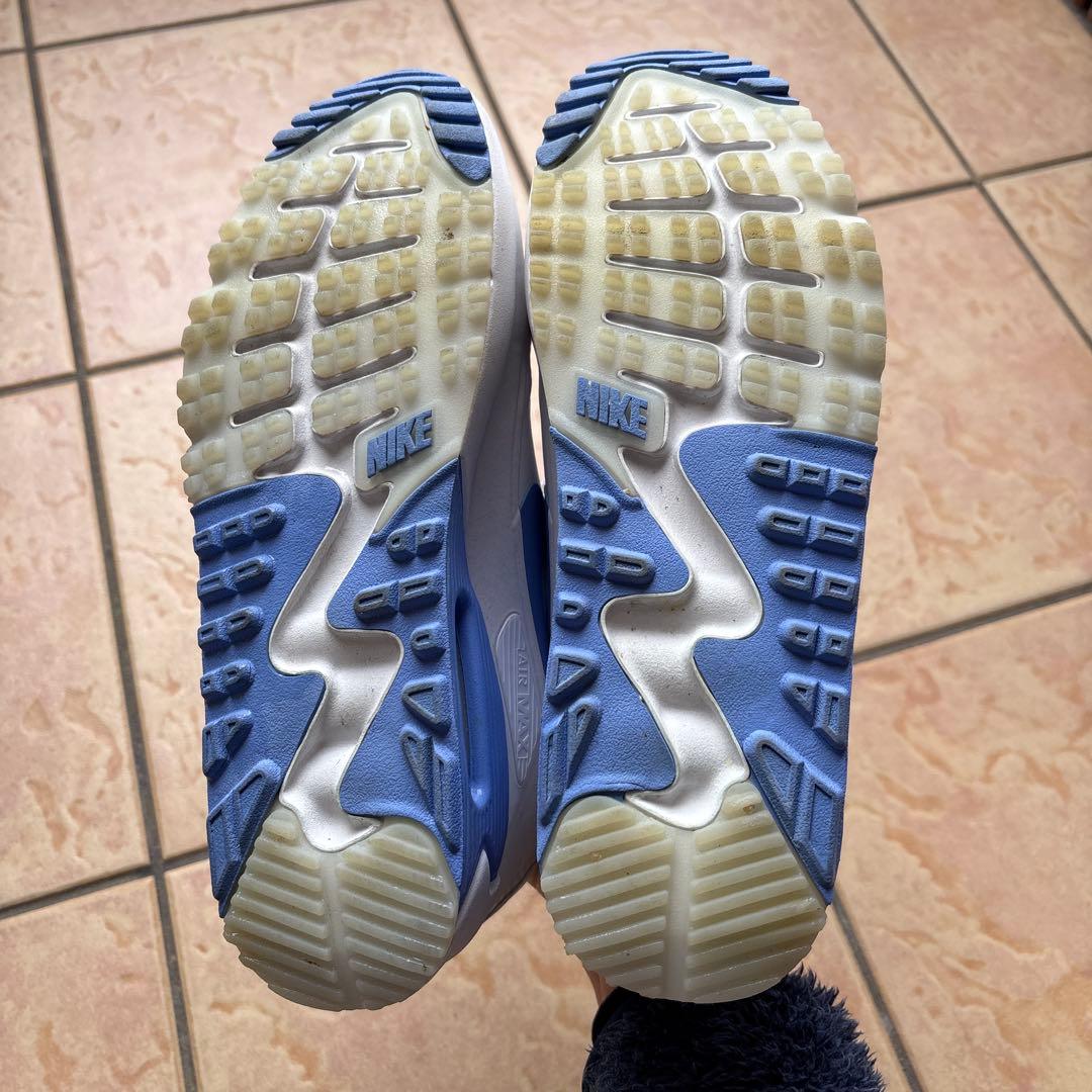 Nike エアマックス90 G ホワイト/ブルー