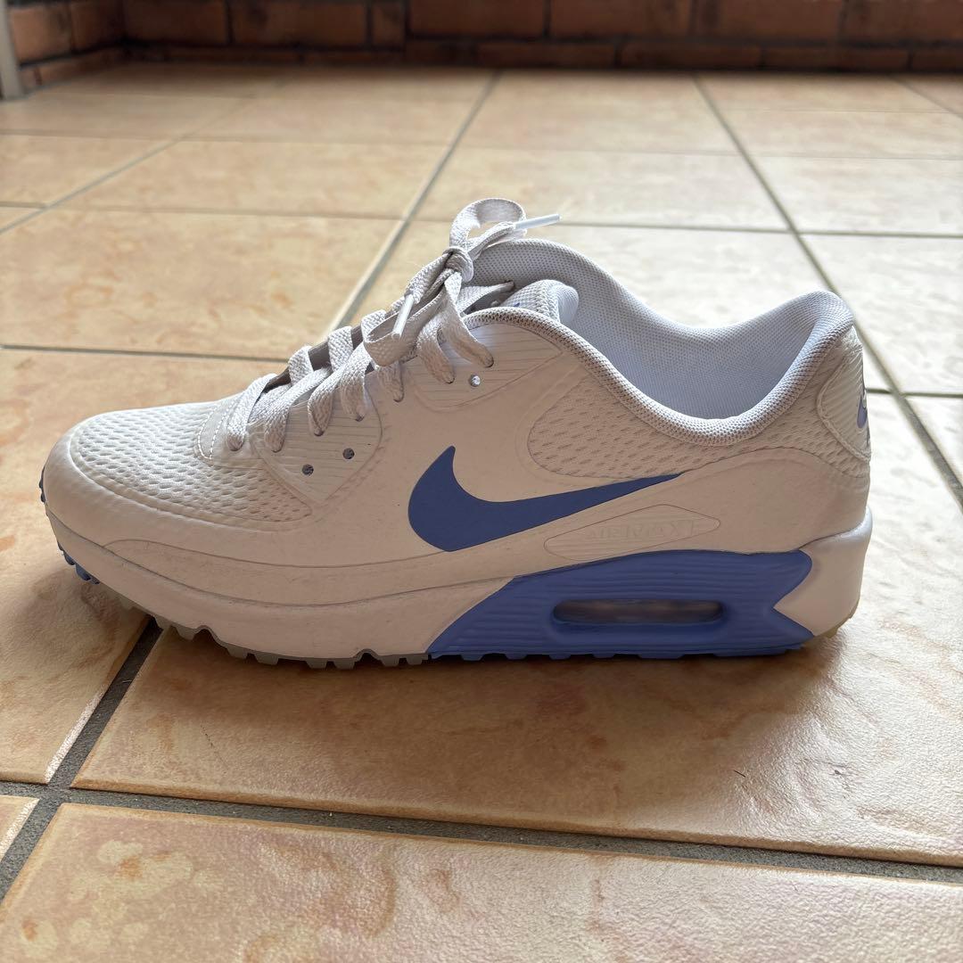 Nike エアマックス90 G ホワイト/ブルー