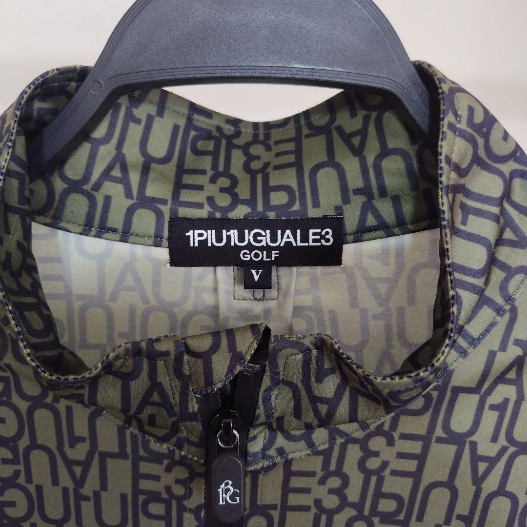 1PIU1UGUALE3 GOLF ジャケット オリーブグリーン
