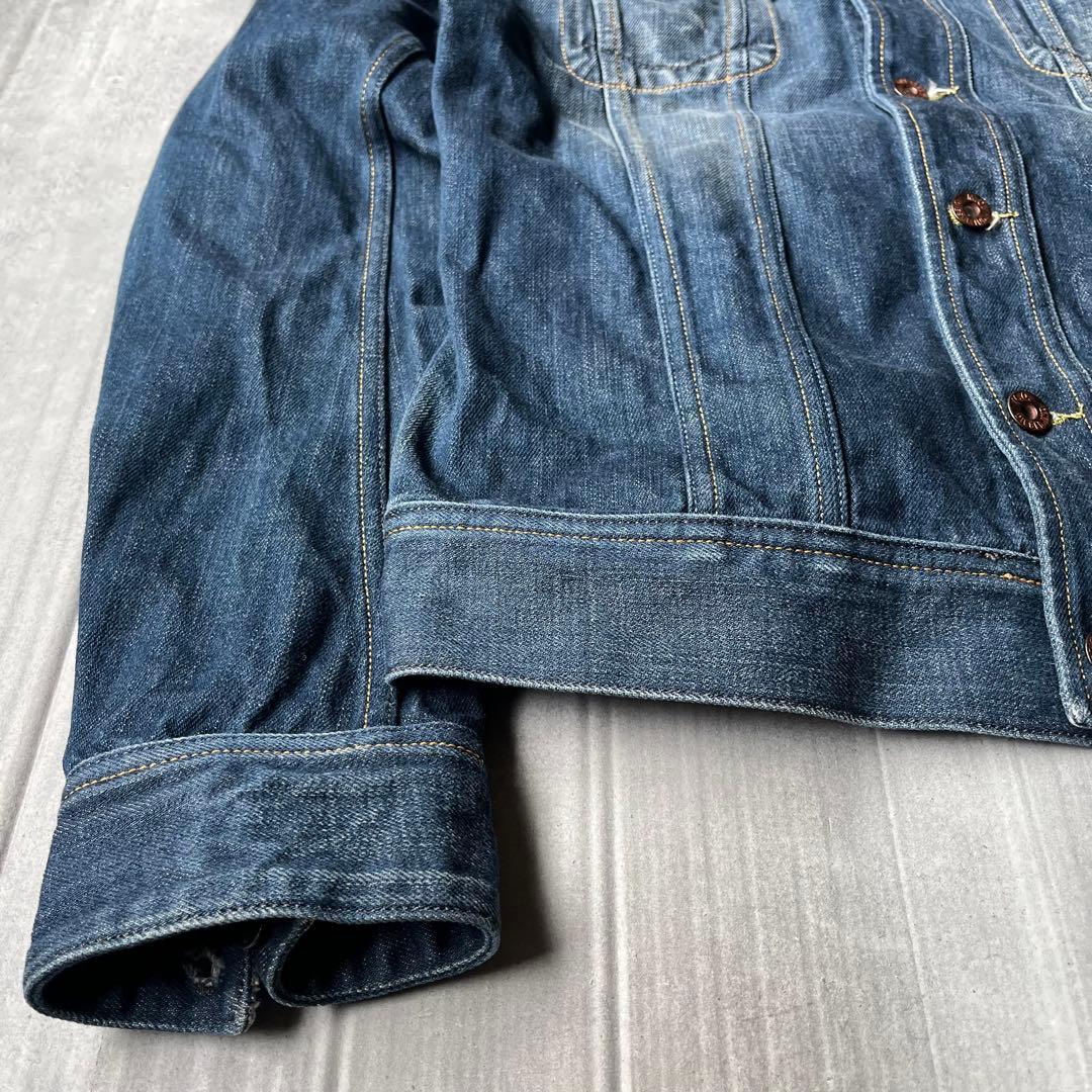 DIESEL ディーゼル デニムジャケット Gジャン ダメージ加工 短丈 M