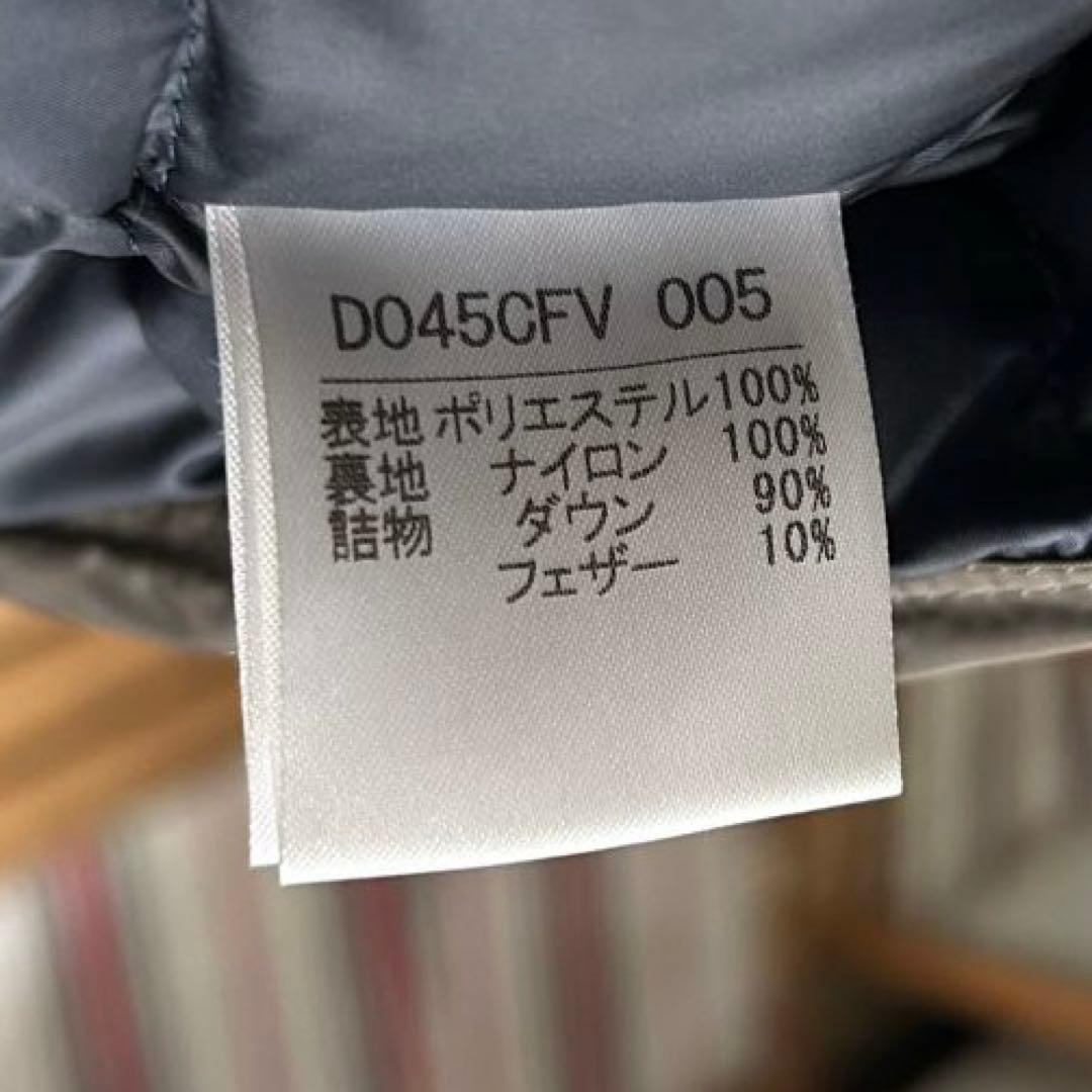 美品 papas ロゴワッペン付き ダウンベスト パパス LL