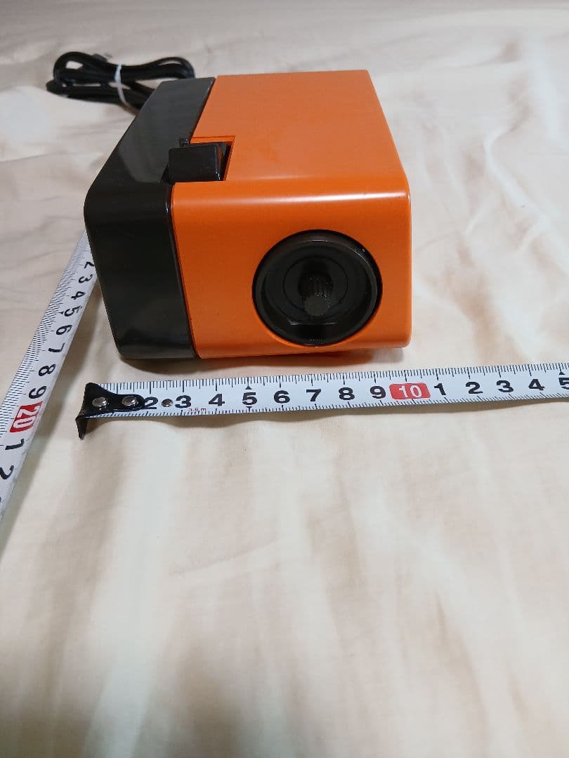 昭和レトロ パタパタ時計 フリップクロック 田村電機 オレンジ 動作品 美品