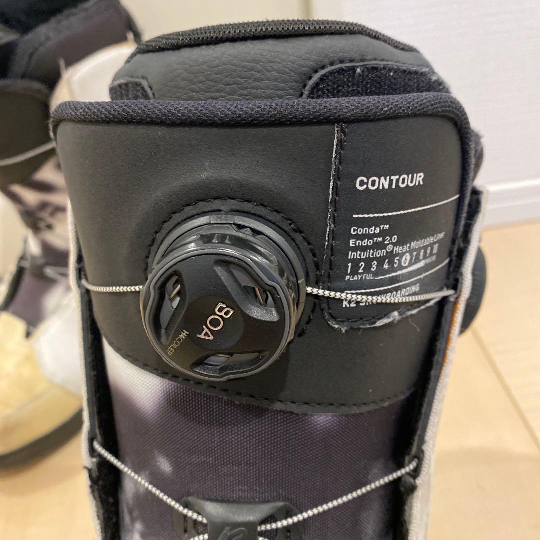 【23-24モデル】K2 ケーツー スノボブーツ CONTOUR 24.5cm