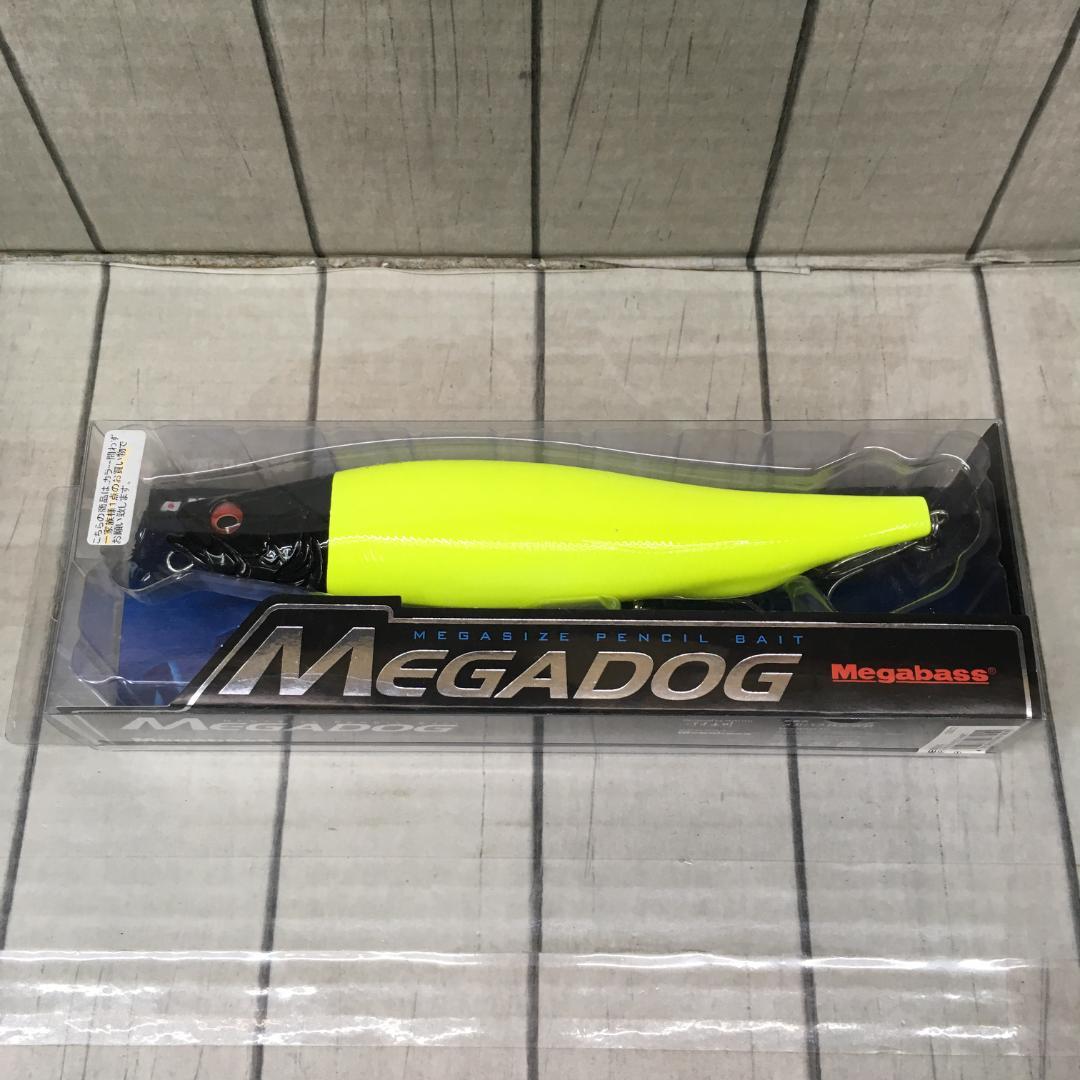 メガバス メガドッグ220 SP-C ブラックヘッドチャート ルアー t3857