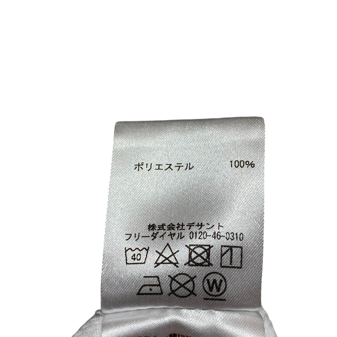DESCENTE デサント ゴルフ 半袖 ストレッチ ポロシャツ XO ホワイト