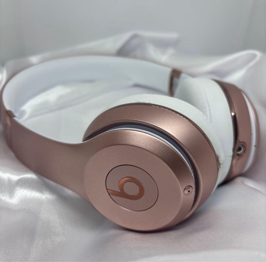 Beats solo3 ワイヤレスヘッドホン ローズゴールド