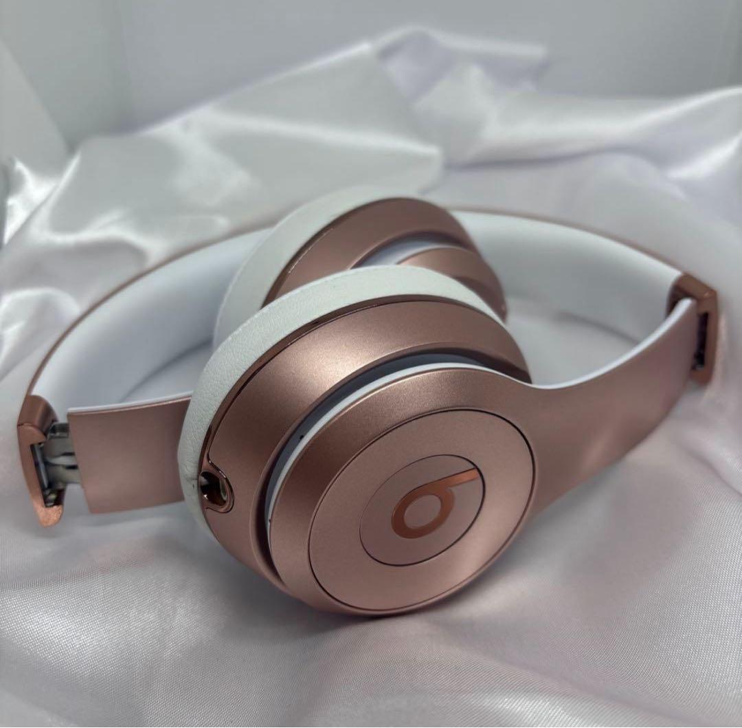 Beats solo3 ワイヤレスヘッドホン ローズゴールド
