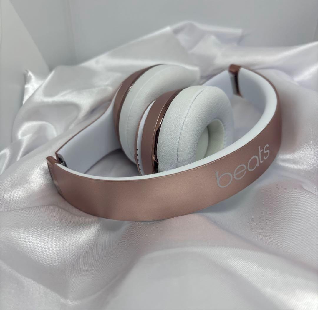 Beats solo3 ワイヤレスヘッドホン ローズゴールド