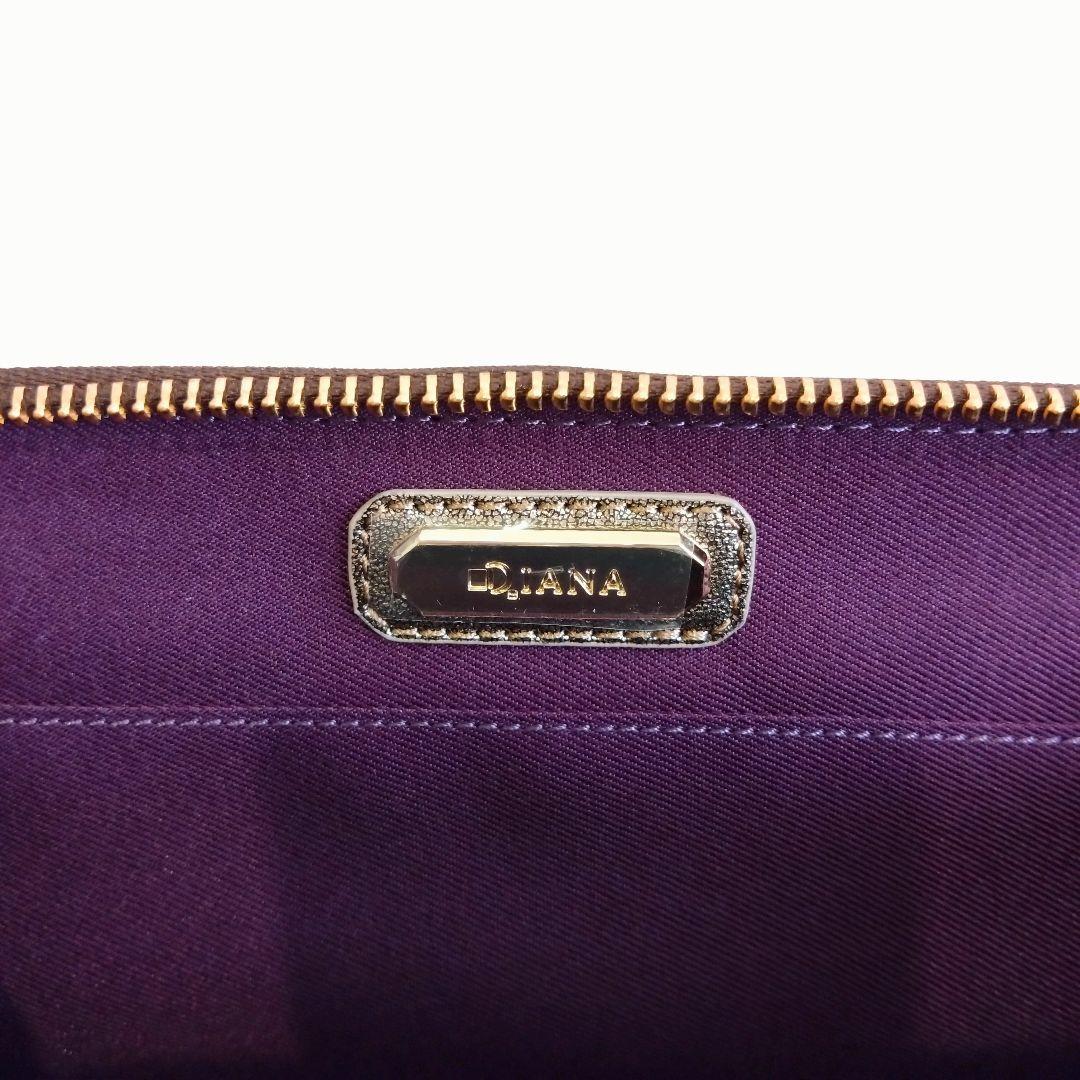 DIANA グリッター ショルダーバッグ パーティーバッグ ゴールド